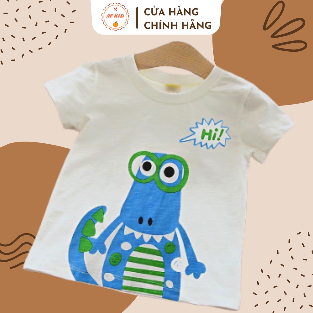 Áo phông cho bé 💖 Áo thun trắng Kute Car cho bé trai bé gái 💖 Chất thun lạnh cao cấp siêu mềm siêu mát