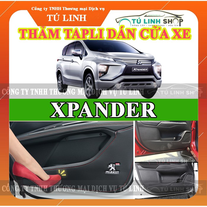 Bộ 4 Thảm Tapli XPANDER dán cánh cửa chống trầy xước