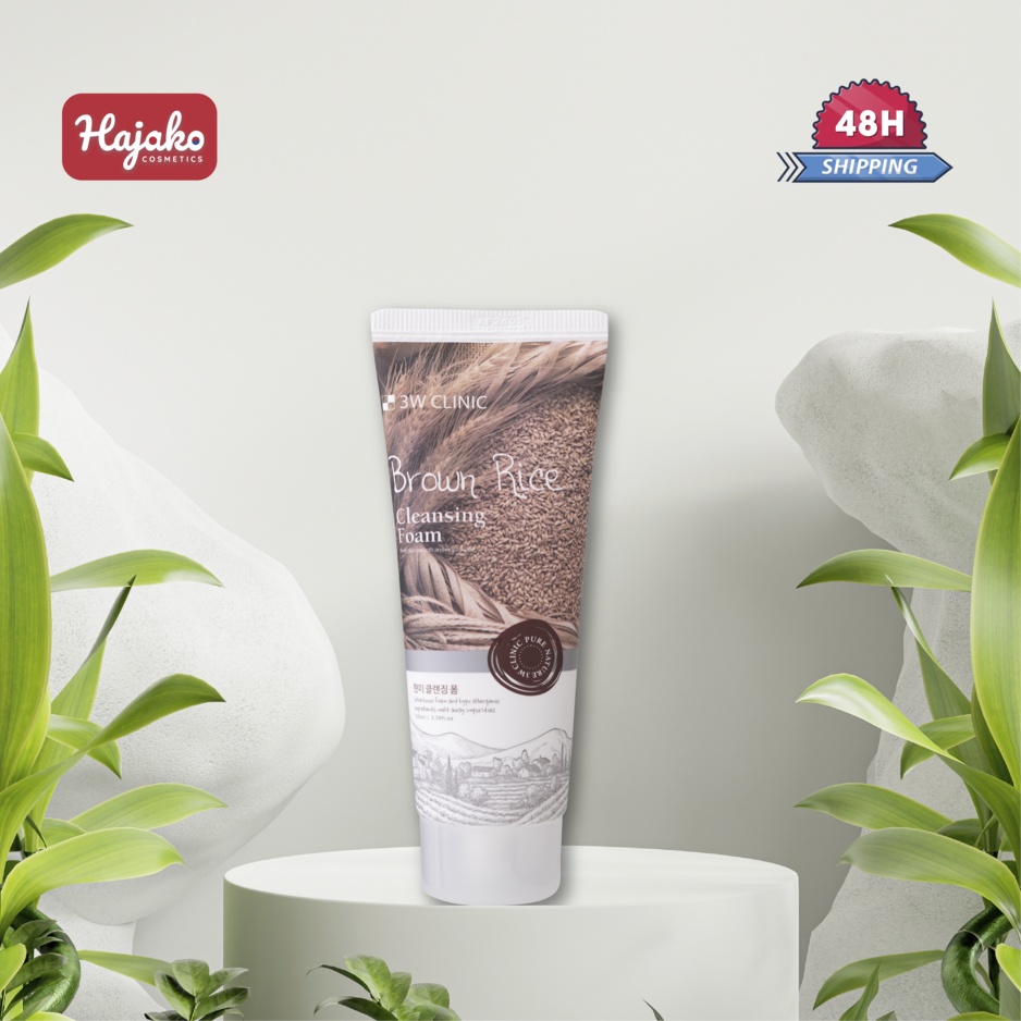 Sữa rửa mặt Hàn Quốc 3W Clinic Cleansing Foam 100ml HAJAKO