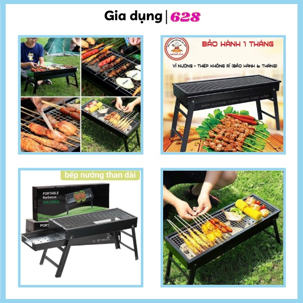 BẾP NƯỚNG THAN HOA BBQ không khói Tiện ích cho mọi gia đình