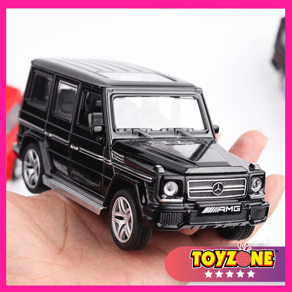 Mô hình xe ô tô Mercedes AMG G65 tỉ lệ 1:32 hãng Miniauto khung kim loại, có đế trưng bày