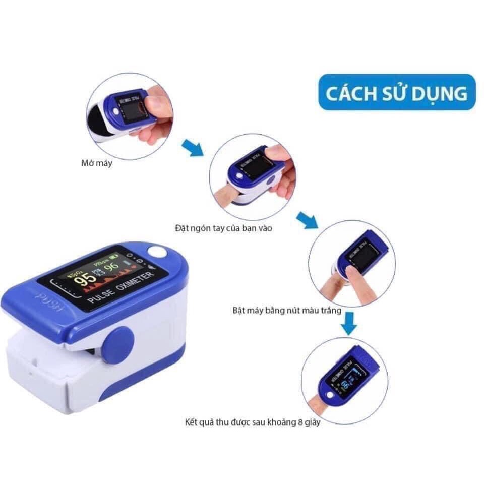 Máy đo SPO2 PULSE LK87 đo nhịp tim và nồng độ Oxy trong máu (Pulse Oximeter) cầm tay