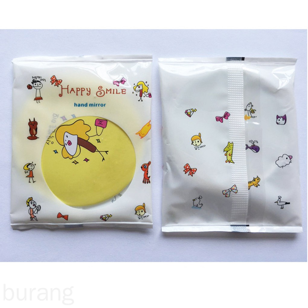 Gương trang điểm nhỏ gọn cầm tay hoạ tiết hoạt hình xinh xắn cho nữ