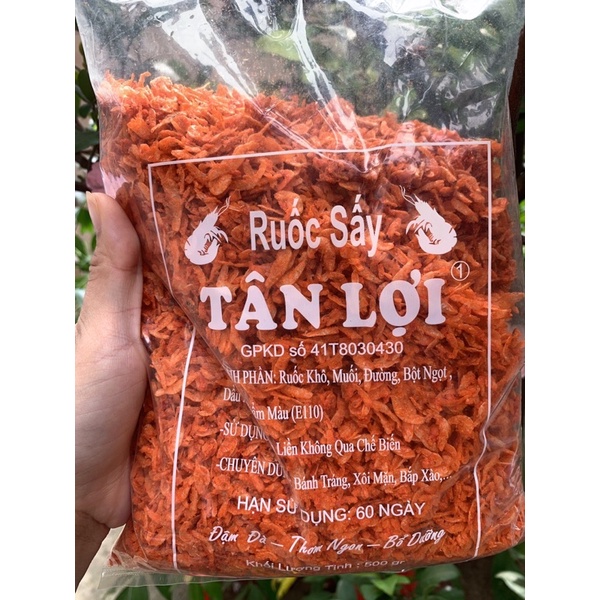 500GR Ruốc sấy Tây Ninh và Tân Lợi