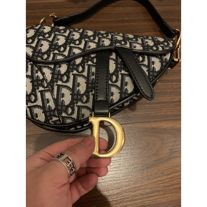 Túi xách đeo chéo DIO.R SADDLe yên ng.ưa mini 19cm mẫu mới SPSL đủ màu