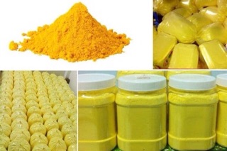 Tinh bột nghệ nguyên chất.