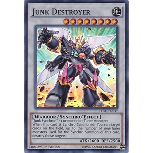 Thẻ Bài Yugioh: Junk Destroyer - LC5D-EN039 - Super Rare 1st Edition