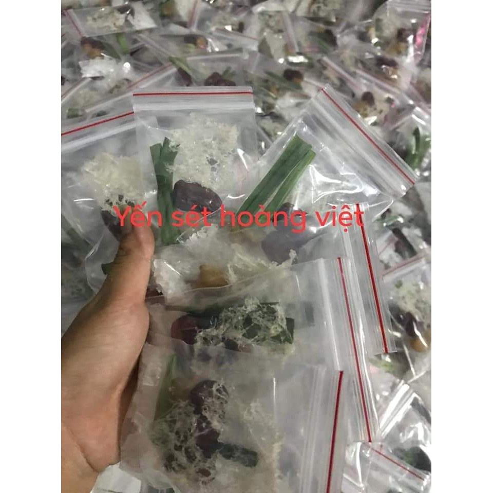 Set yến sào tự chưng