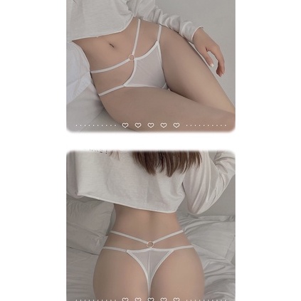 Quần Lót Lọt Khe Ren Sexy - Quần Lọt Khe Nữ cao cấp thiết kế dây đan hông thoáng mát MÃ C607