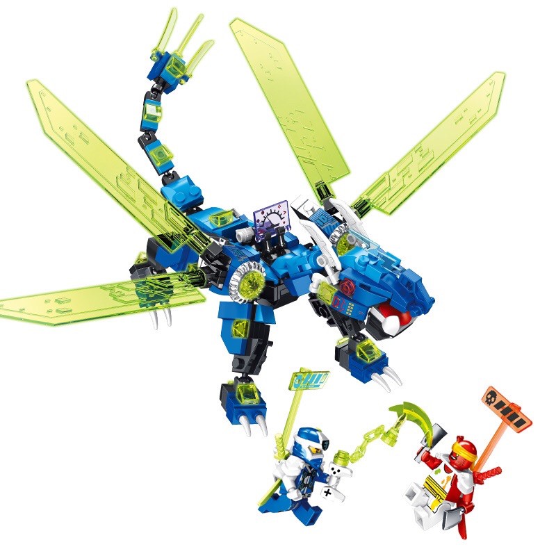 ✨ Lắp Ráp 4 Mẫu Rồng Ninjago Mẫu Mới MG188✨