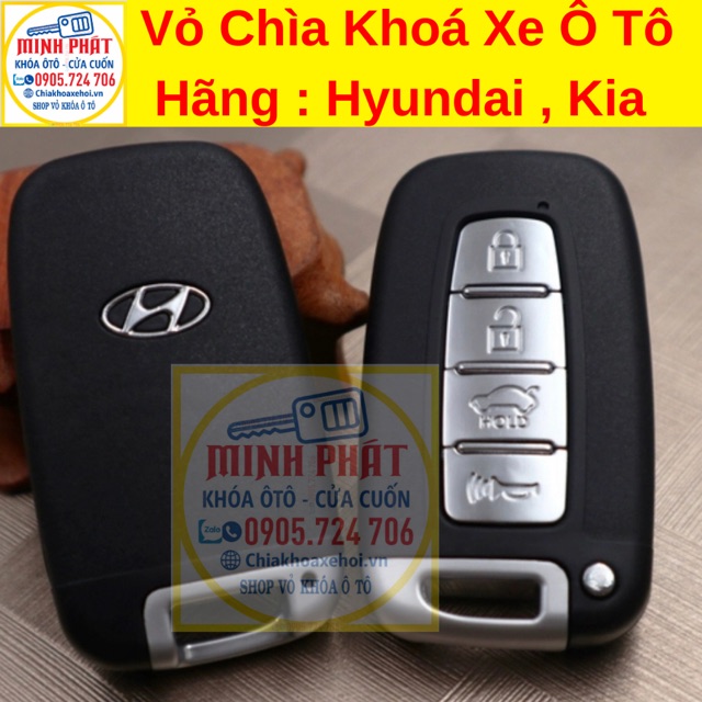 Vỏ Chìa Khóa xe Hyundai [Khoá thông minh]