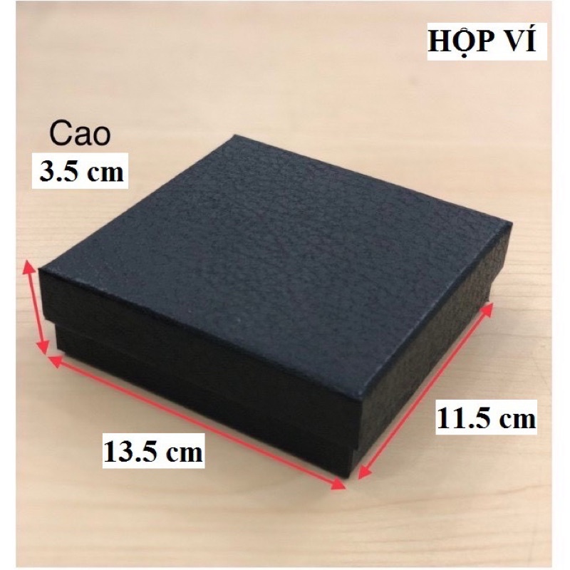Hộp đựng ví nam, bóp nam