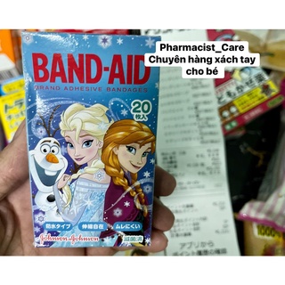 Hộp 20 miếng băng dán cá nhân band aid nhật cho bé