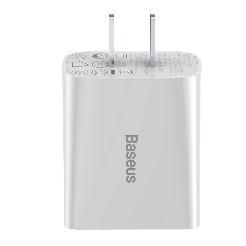 Cốc Sạc Nhanh 18W USB-A💎CAO CẤP💎Củ Sạc Baseus Speed Mini QC Single U- Sạc Nhanh Hỗ Trợ Quick Charge 3.0 Chính Hãng