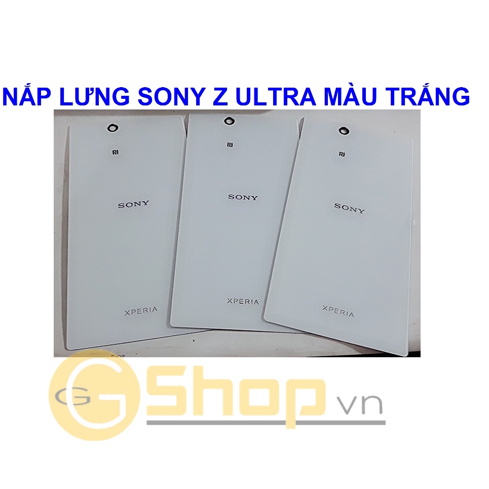 NẮP LƯNG SONY Z ULTRA MÀU TRẮNG