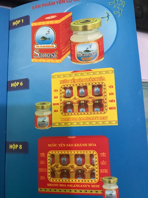 LYến Sào Cao Cấp Sanest Khánh Hoà Có/ Không Đường 70ml