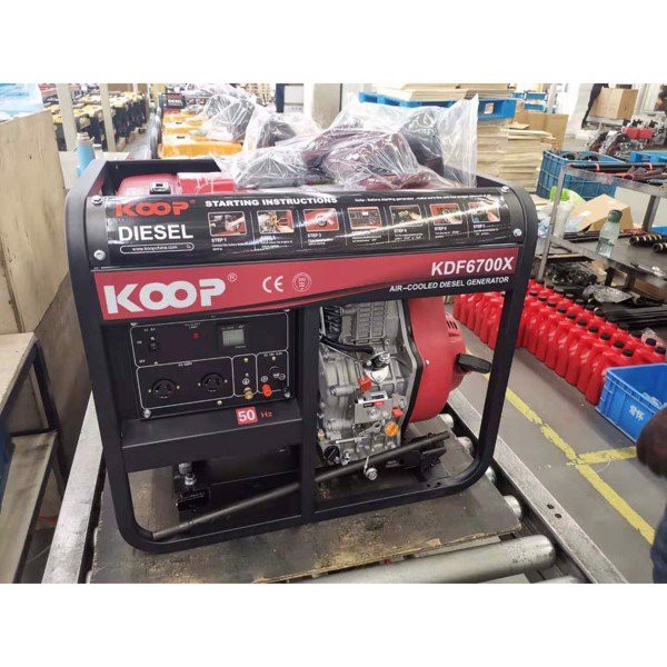 Máy Phát Điện Chạy Dầu 5Kw Koop-KDF6700X