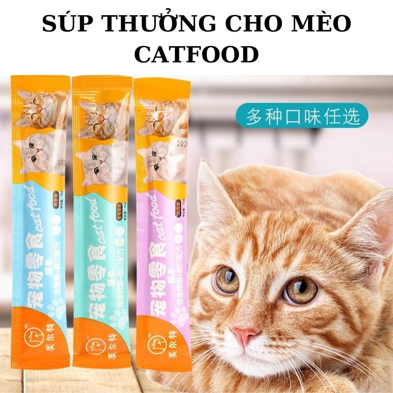 [HÀ NỘI] Súp thưởng cho chó mèo thú cưng tổng hợp nhiều vị 15g