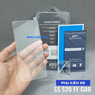 [Samsung S20 FE] Kính cường lực GOR cao cấp cực MƯỢT chống bám vân tay