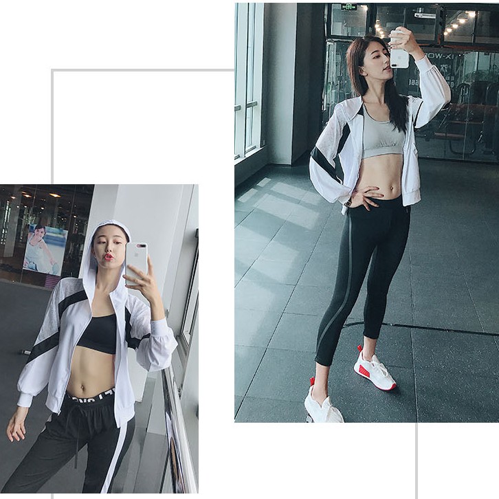 Áo Khoác dài tay có túi thể thao nữ Coodee (Đồ tập gym,yoga) II NAM CONY SPORT