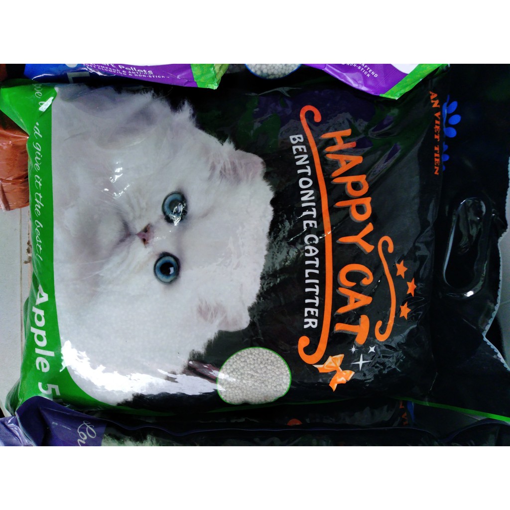 Cát vệ sinh mèo - cát mèo Happy Cat 5L