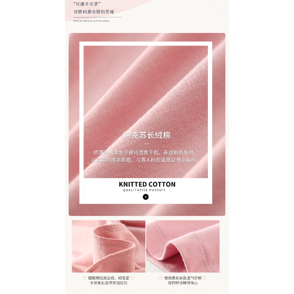 Bộ Đồ Ngủ Áo Tay Ngắn + Quần Dài Xinh Xắn Cho Nữ | BigBuy360 - bigbuy360.vn