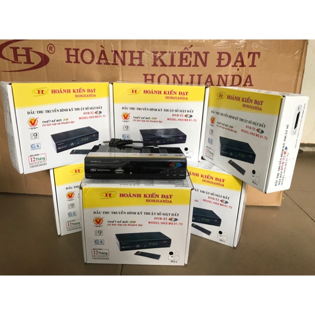 Đầu thu kỹ thuật số DVB-T2 Hàng cao cấp BH 12th