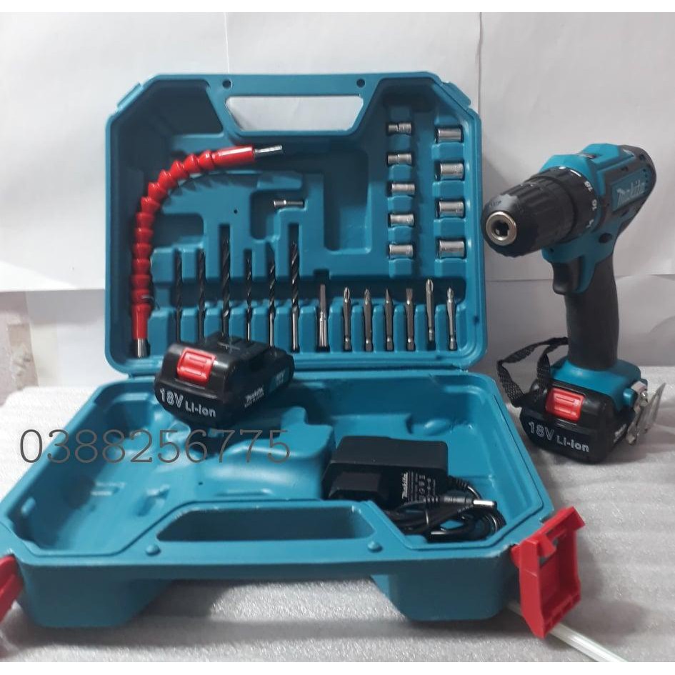 Bộ máy khoan đa năng MAKITA 18V dùng 2 PIN