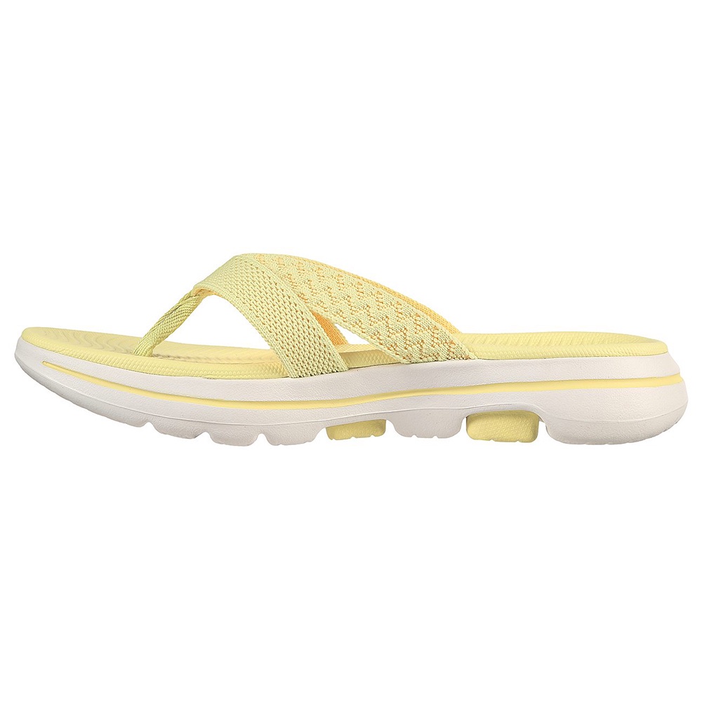 Skechers Nữ Dép Xỏ Ngón On-The-GO Sandals GOwalk 5 - 140085-YEL