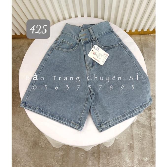 HOT Quần Jean Short Ống Rộng Lửng Chất Đẹp Form Chuẩn Cạp Cao Ulzzang Nhiều Mẫu (toàn bộ ảnh thật)- Quần Bò Nữ Dáng Ngố