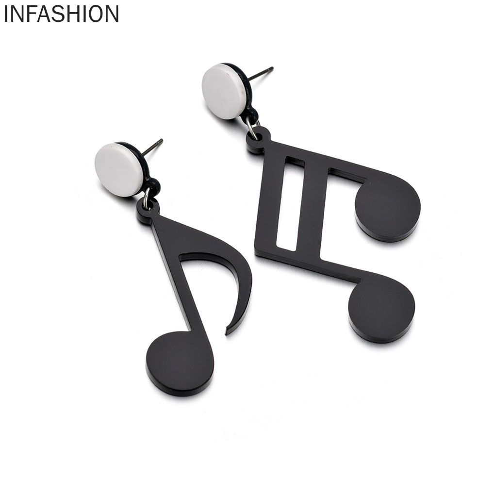 Khuyên Tai Nữ Hình Nốt Nhạc Thời Trang