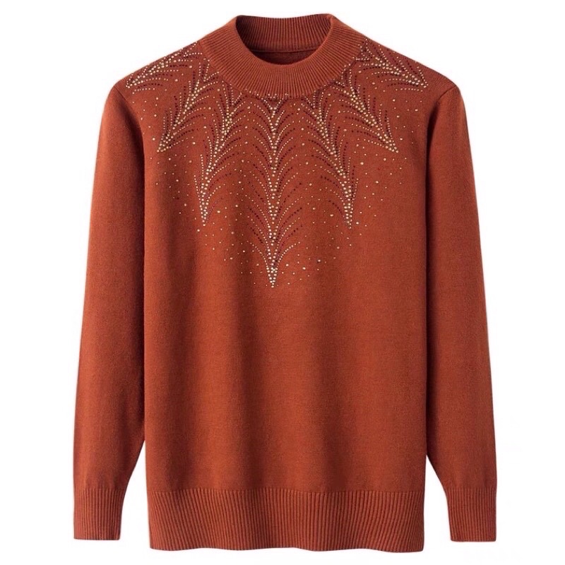 Áo len thanh lịch cho mẹ trung niên và cao tuổi | BigBuy360 - bigbuy360.vn