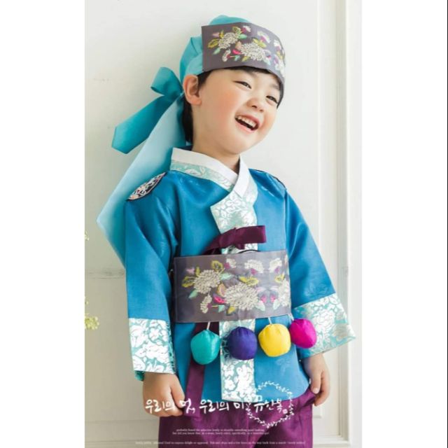 Mũ Hanbok bé trai nhập Hàn