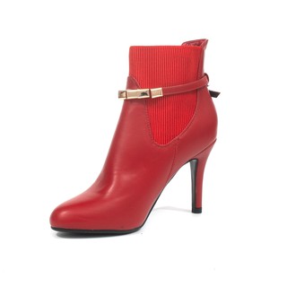 Boots mã 100319 màu Đỏ - Ảnh thật