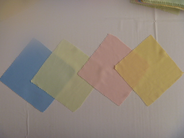 Set 1/ 3/ 5 khăn lau sạch kính mắt ống kính máy ảnh vải sợi nhỏ chuyên dụng