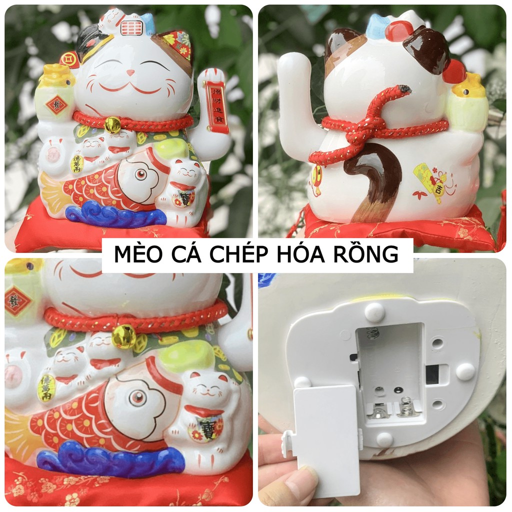 Mèo Thần Tài Vẫy Tay Nhật Bản Cao Cấp, Độc Lạ | BigBuy360 - bigbuy360.vn