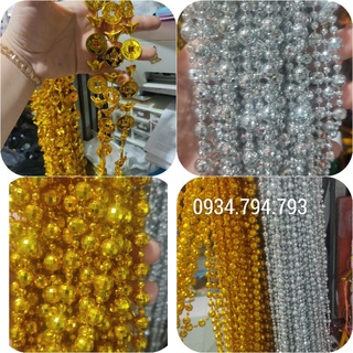 lẻ 1m dây hạt chuỗi size to màu trang trí oản tài lộc, tháp bánh, tháp nước, đồ handmade, giỏ quà phk shop