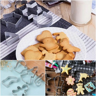 Khuôn nhấn/Cutter tạo hình bánh quy cookies bằng nhôm đúc/ Cutter lẻ 1 cái