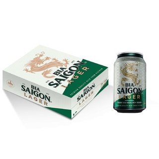 [Giao liền] Thùng 24 Lon Bia Sài Gòn Lager 330ml