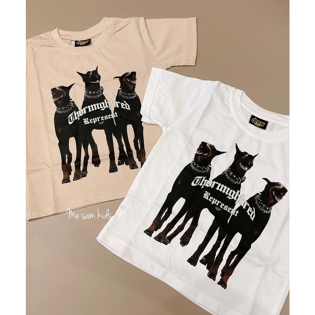 Áo thun cộc tay Represent cho bé trai gái chất cotton, áo phông trẻ em form rộng unisex - Samyy Kids