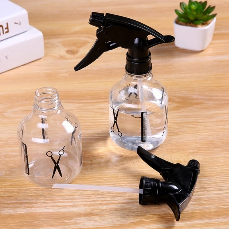 Bình Xịt Nước 250ml Bằng Nhựa Trong Suốt Đa Năng Có Thể Tùy Chỉnh