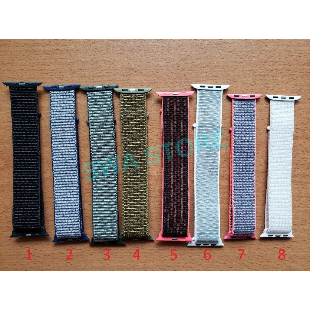 Dây đeo vải Nylon loop Apple Watch