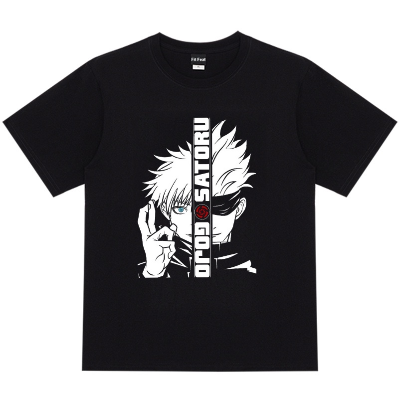 Áo thun Jujutsu Kaisen Gojo Satoru Anime  ngắn tay độc đẹp cá tinh