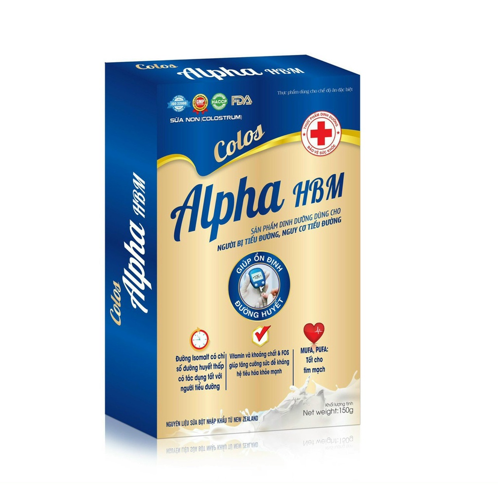 [150gr]Sữa Non Alpha HBM ổn định đường huyết