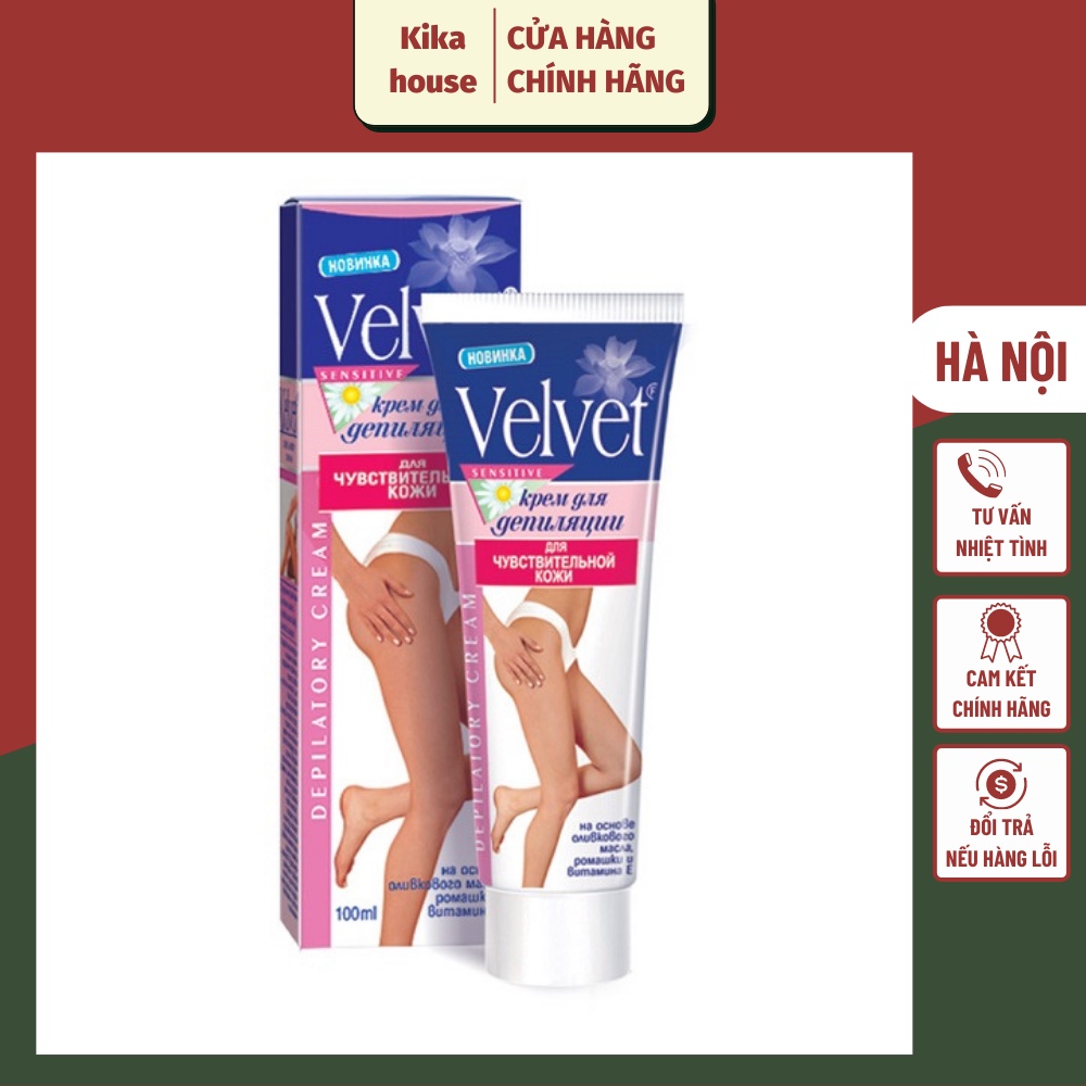 Kem tẩy lông VELVET cream nga