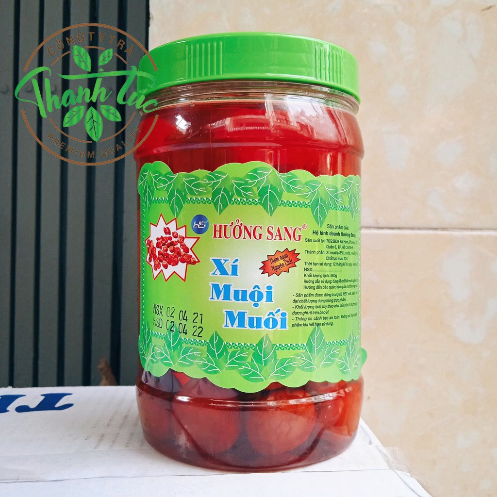 Xí Muội Muối Đỏ Hưởng Sang Hủ 500gr