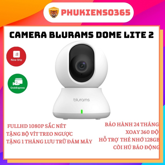 Camera Giám sát 360 độ Blurams Dome Lite 2 Full HD 1080p - BH 24 tháng | BigBuy360 - bigbuy360.vn