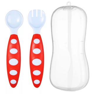 Set thìa dĩa ăn dặm cho bé a0049