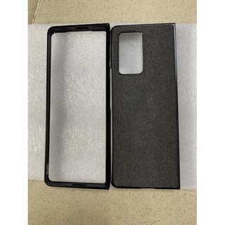 Ốp lưng samsung Z Fold 2 cứng kiểu vải loại 1 thời trang