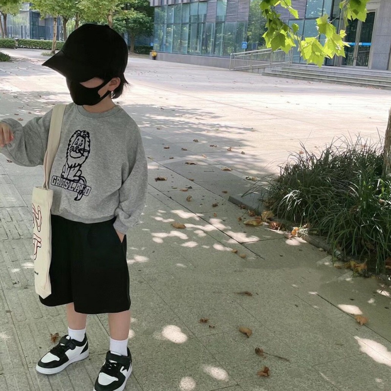 Áo tay dài họa tiết hoạt hình thoải mái cho bé gái 1-6 tuổi